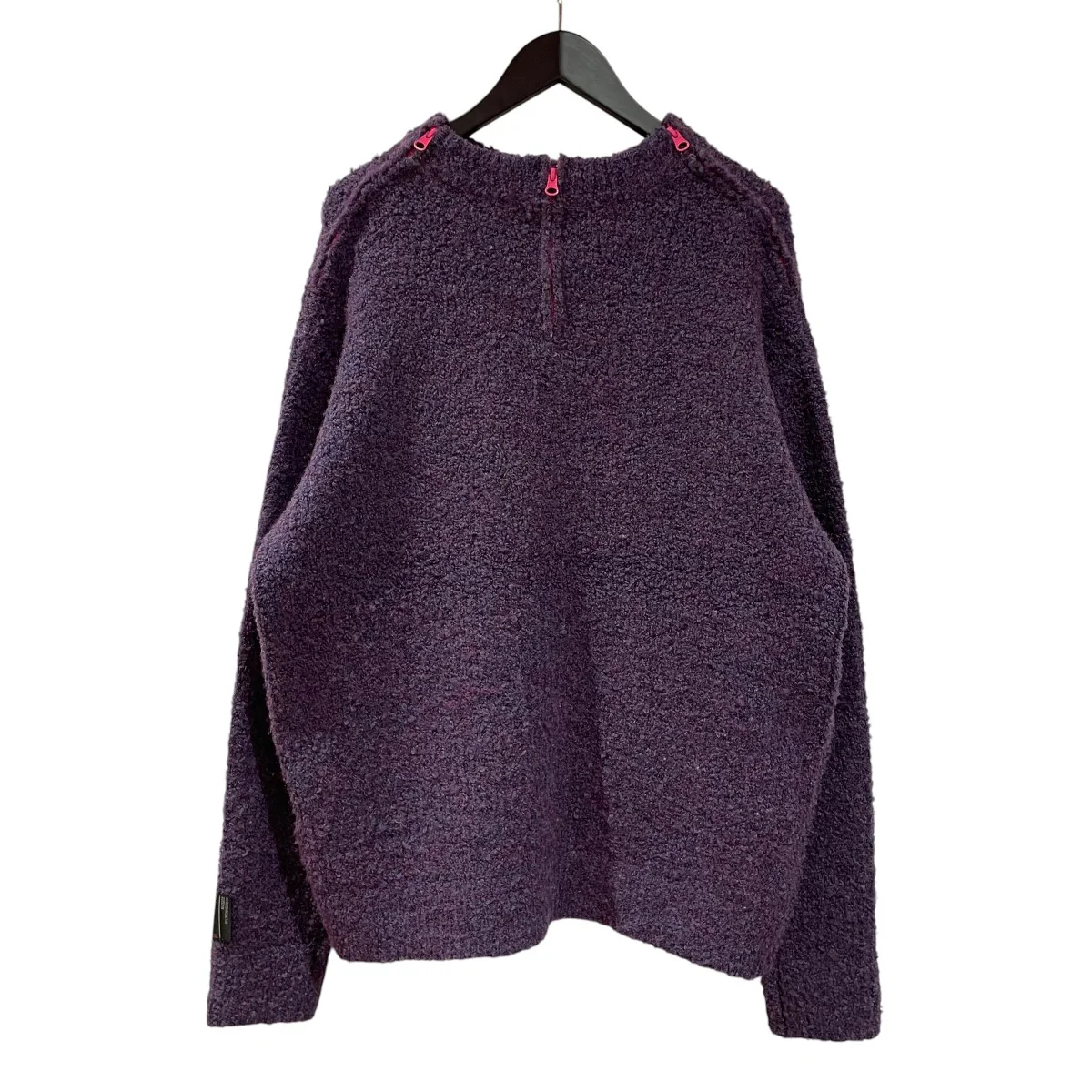 24aw-SY014 Fleece Knit pull overフリースジャケット - Image 2