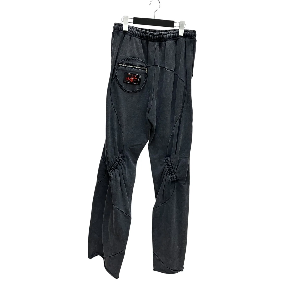25ss-SY018 Wave gather Acid trousersスウェットパンツ - Image 2