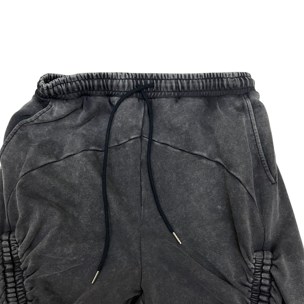25ss-SY018 Wave gather Acid trousersスウェットパンツ - Image 4