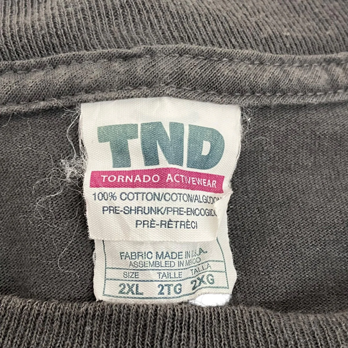 TND HULK ダブルステッチ半袖Tシャツ - Image 5