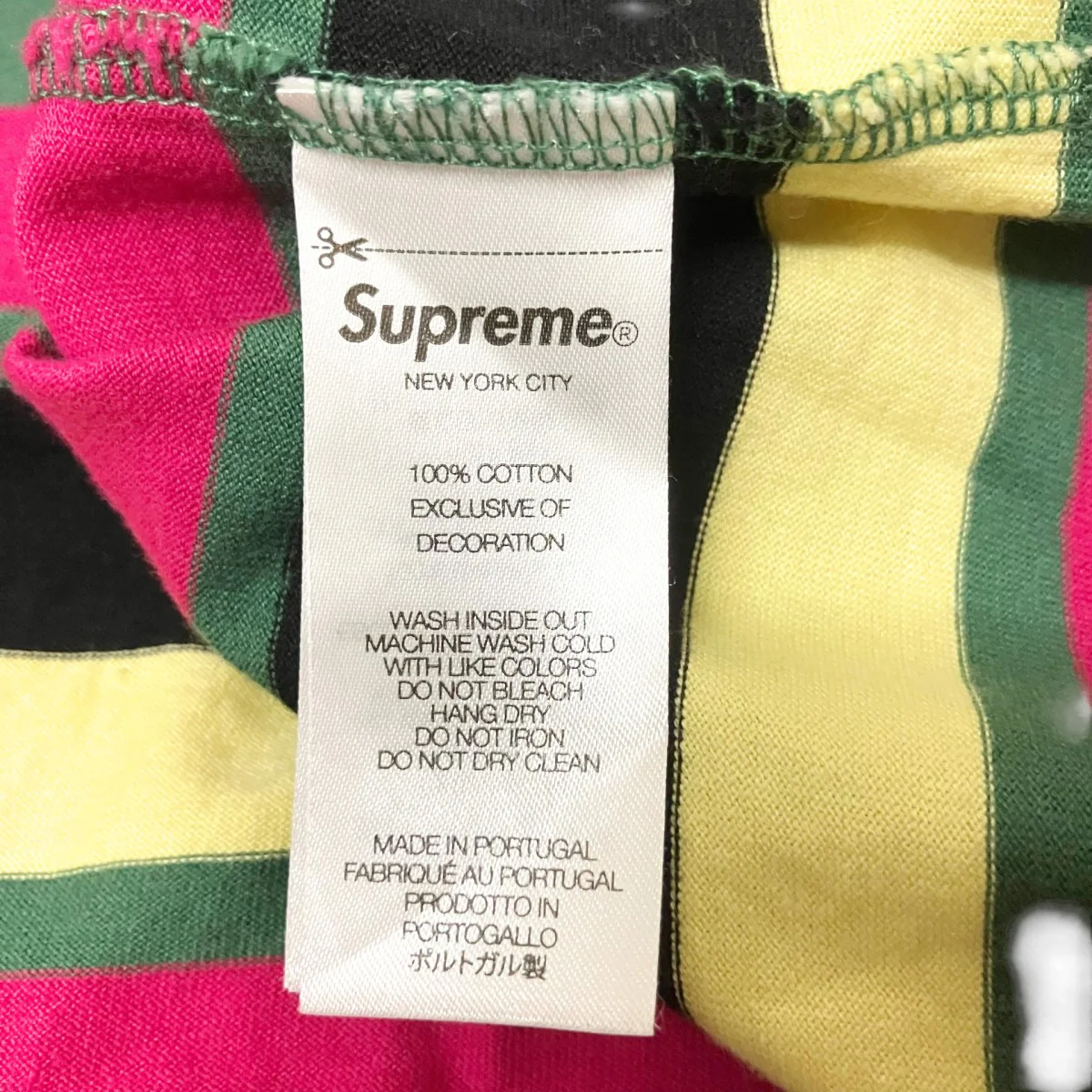 25SSIntarsia S S Top Stripe Tee半袖Tシャツ - Image 9