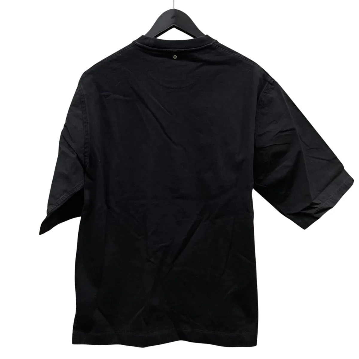 ワッペン付 半袖Tシャツ コットンTシャツOAMR701268 - Image 2