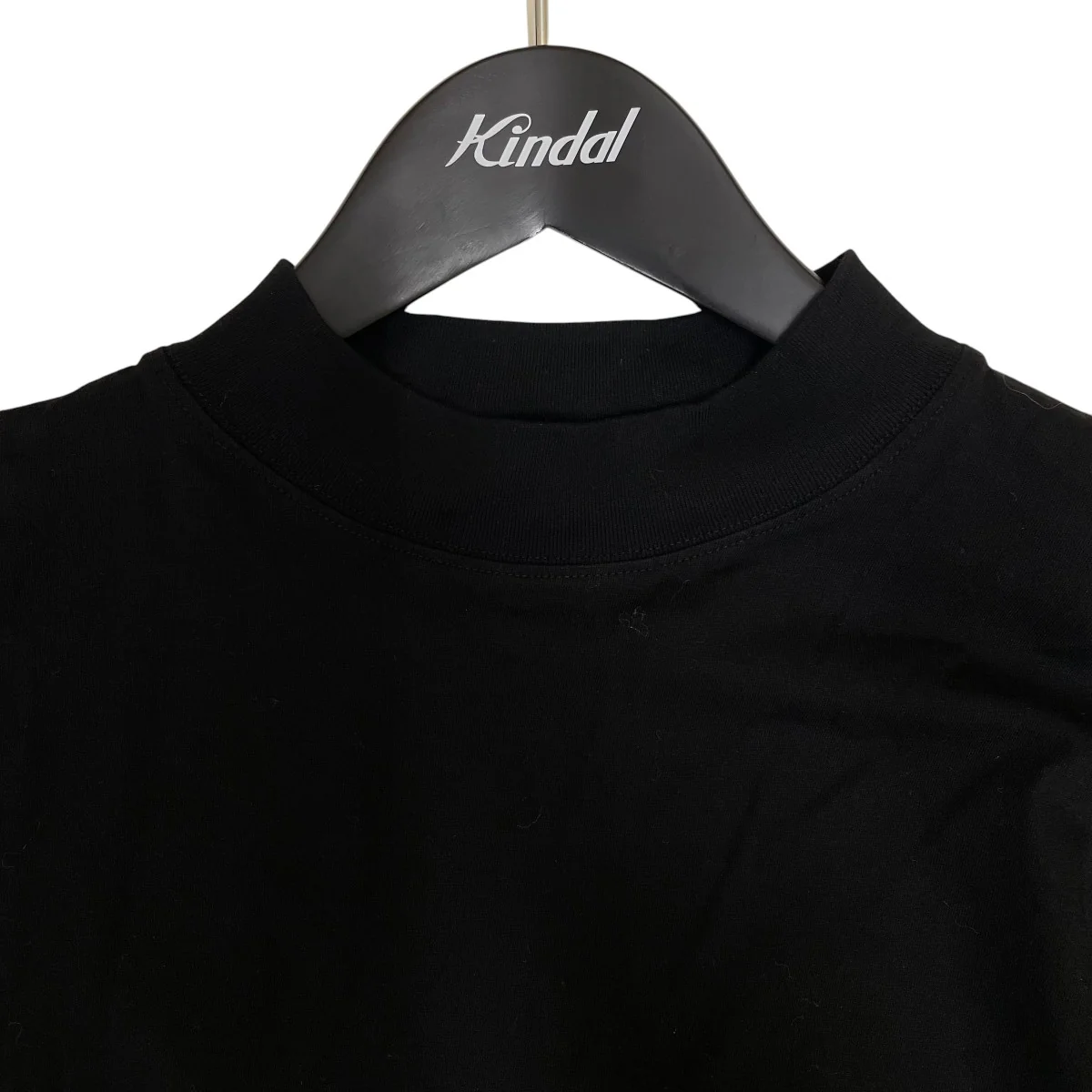 オーバーサイズ ボトルネック半袖Tシャツ コットンTシャツJ21GC0005 - Image 3