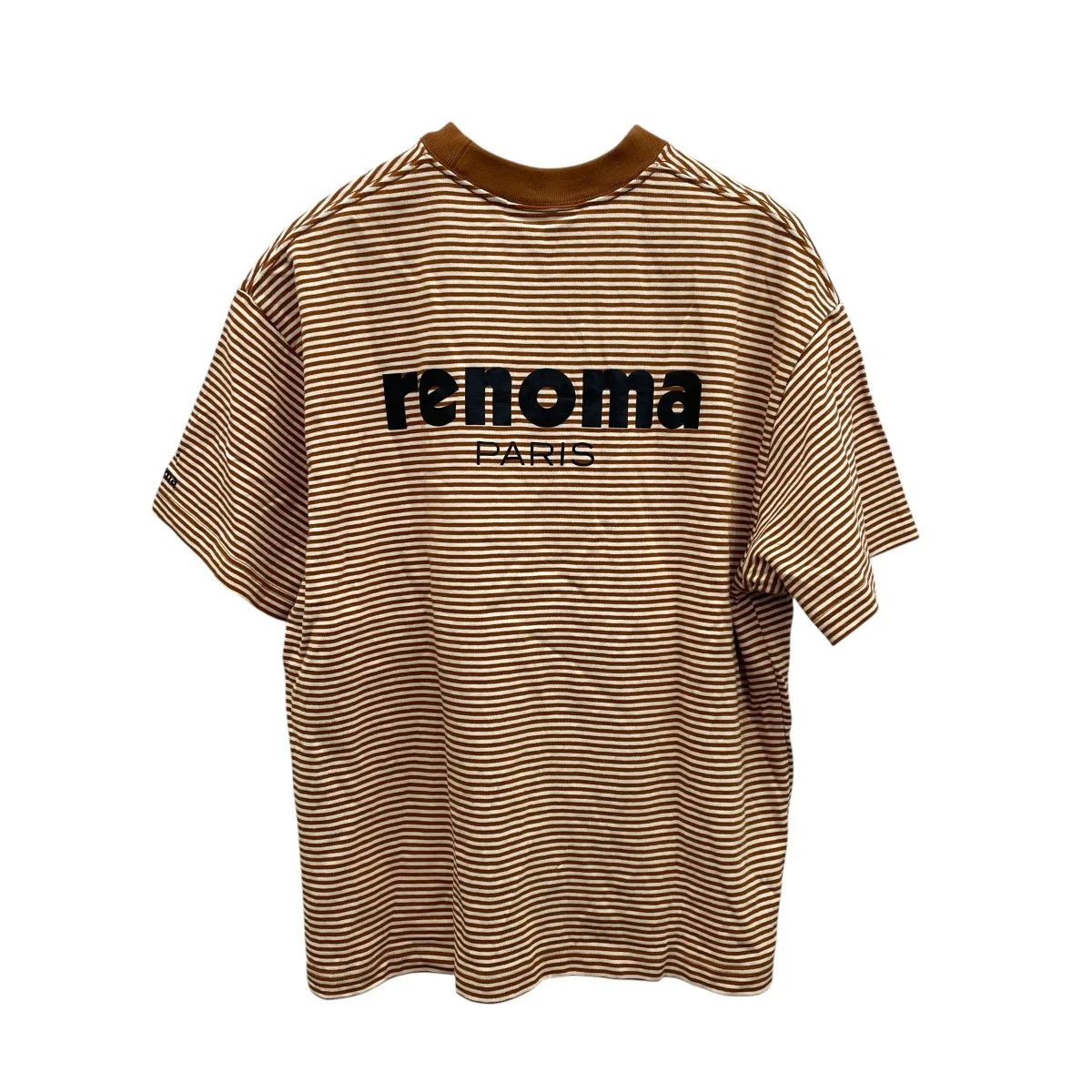 BORDER MOCK NECK T-SHIRTボーダーTシャツRG3206-014 - Image 2
