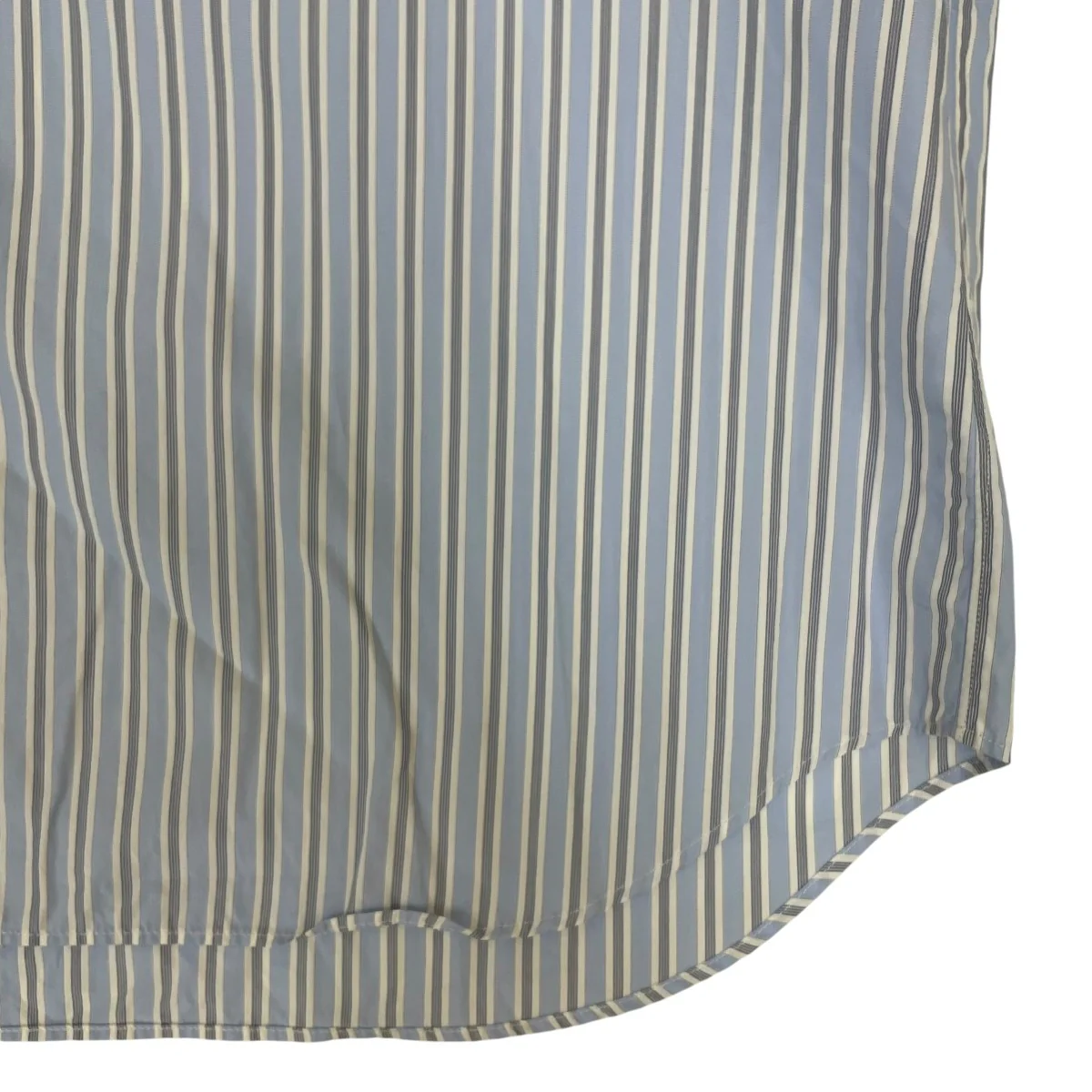Yarn Dyed Cotton Stripe Poplin STRIPEストライプ柄 半袖シャツ コットンシャツFZ-B075 - Image 4