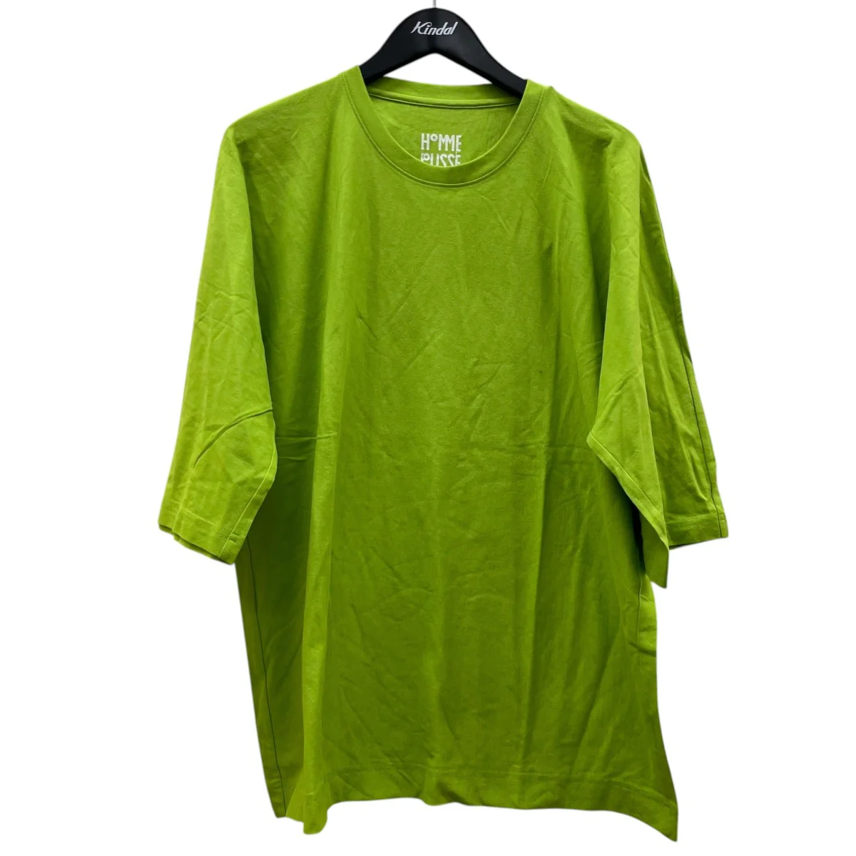 無地 オーバーサイズ 半袖Tシャツ コットンTシャツHP21JK205