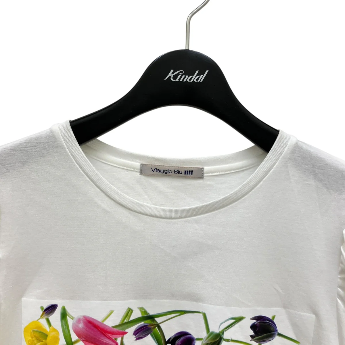 チューリップフラワープリントTシャツ2607-52035 - Image 2
