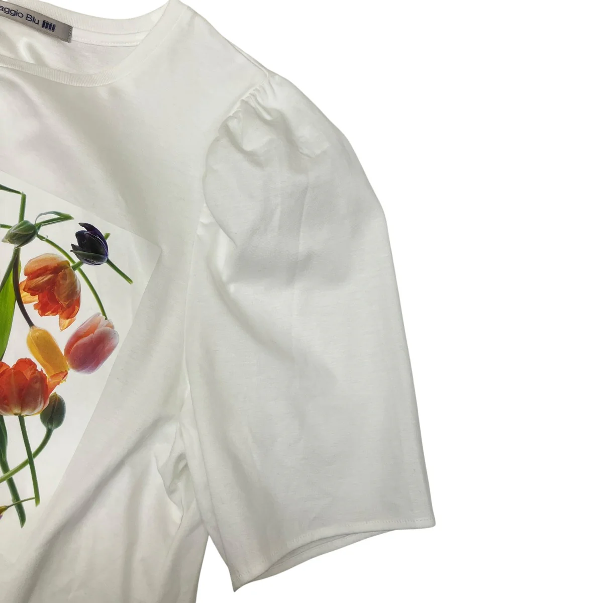 チューリップフラワープリントTシャツ2607-52035 - Image 4