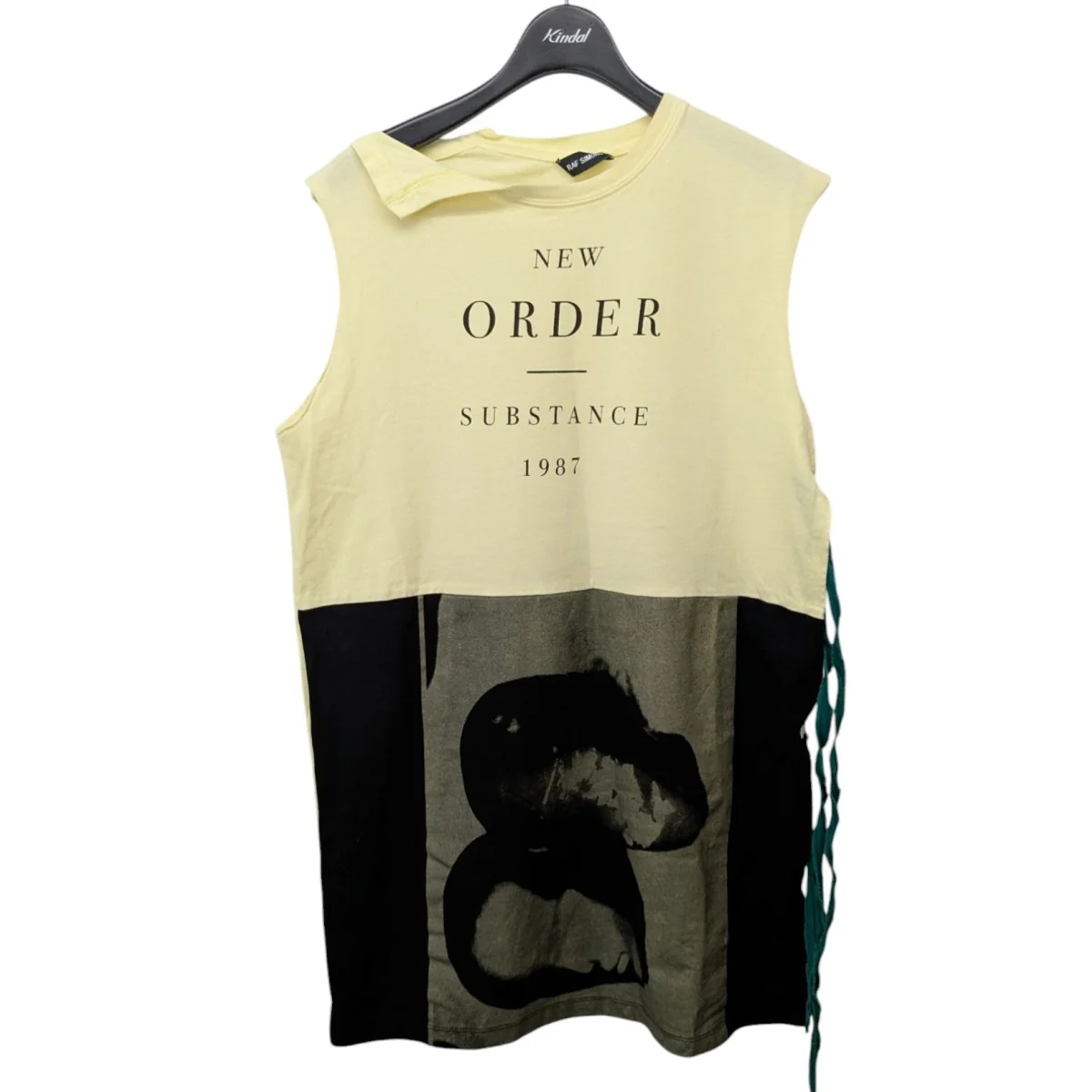 18SS NEW ORDER 権力の美学ノースリーブTシャツ