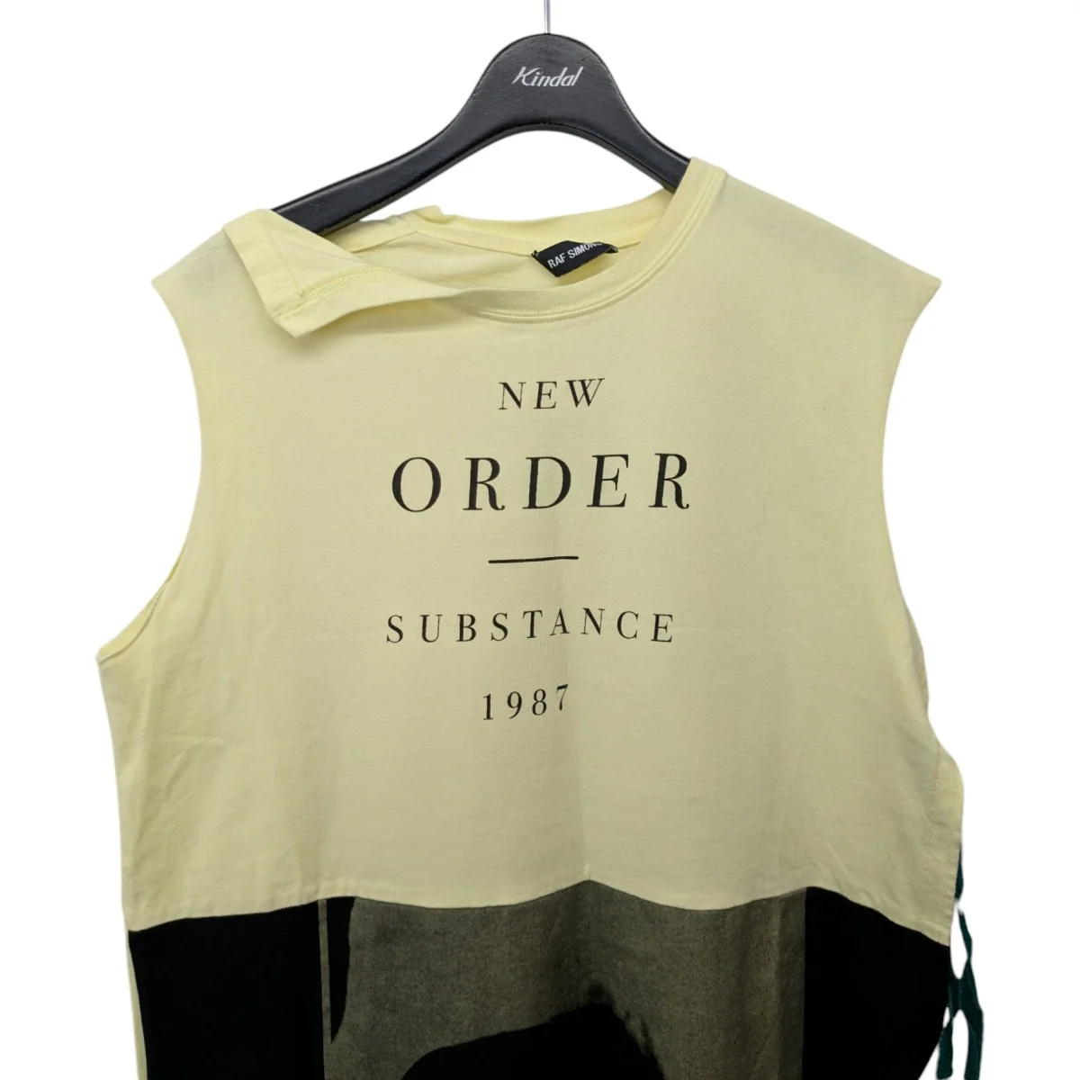 18SS NEW ORDER 権力の美学ノースリーブTシャツ - Image 3