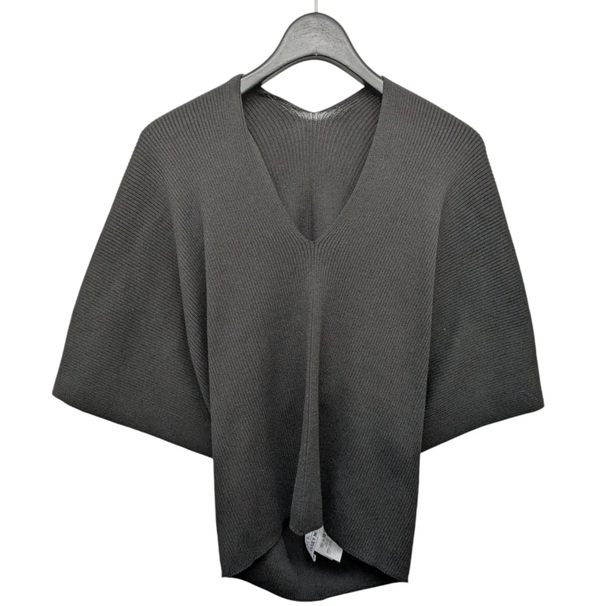 25SS「FLAT RIB KNIT 2」無縫製ニットトップ ボレロ - Image 2