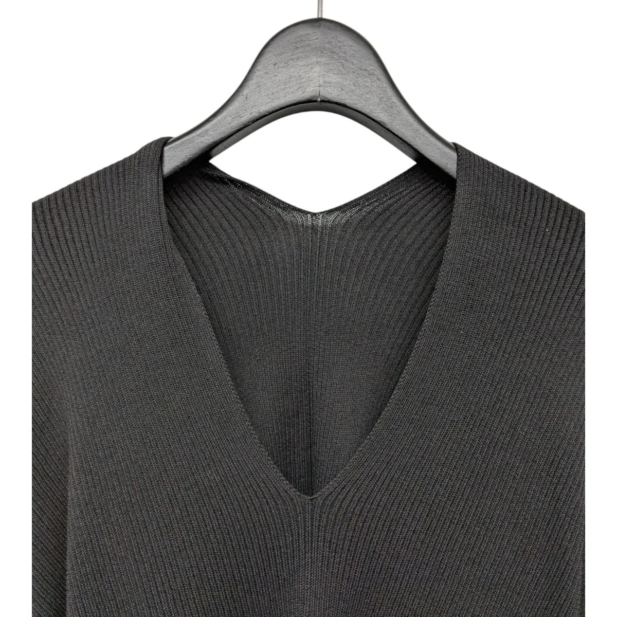 25SS「FLAT RIB KNIT 2」無縫製ニットトップ ボレロ - Image 3