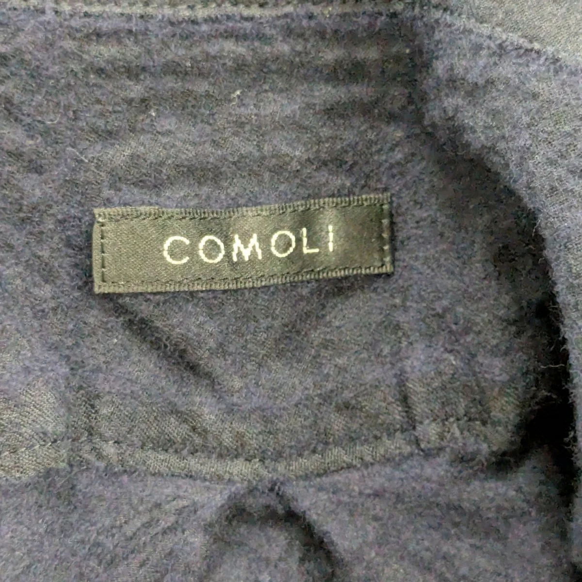 ウールシルク 半袖オープンカラーシャツ - Image 6
