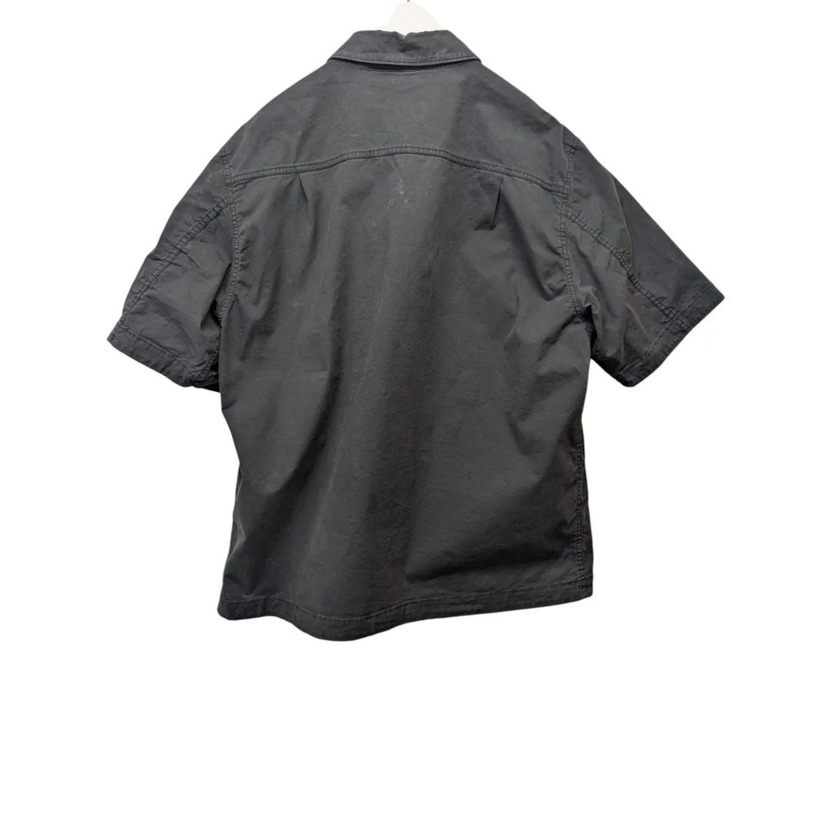 「Stretch-TC Garment Dyed Short Sleeve Overshirt」ガーメントダイショートスリーブシャツ - Image 2