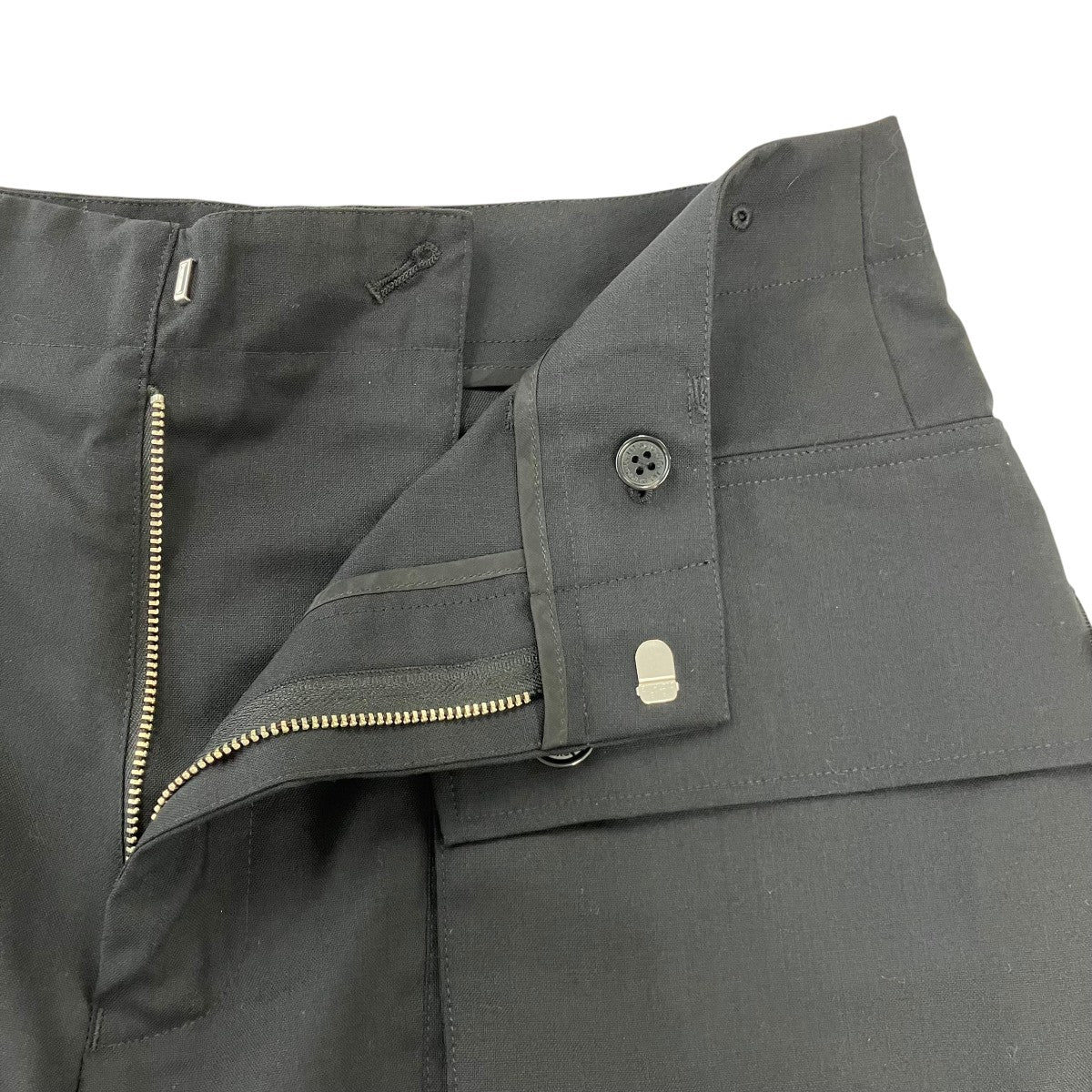 24SSMonkey Wool Short Slacksモンキーウールショートスラックス24SS B-12 - Image 5