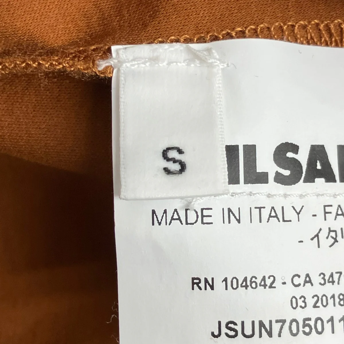 18SSクルーネックTシャツJSUN705011 MN247608 - Image 6