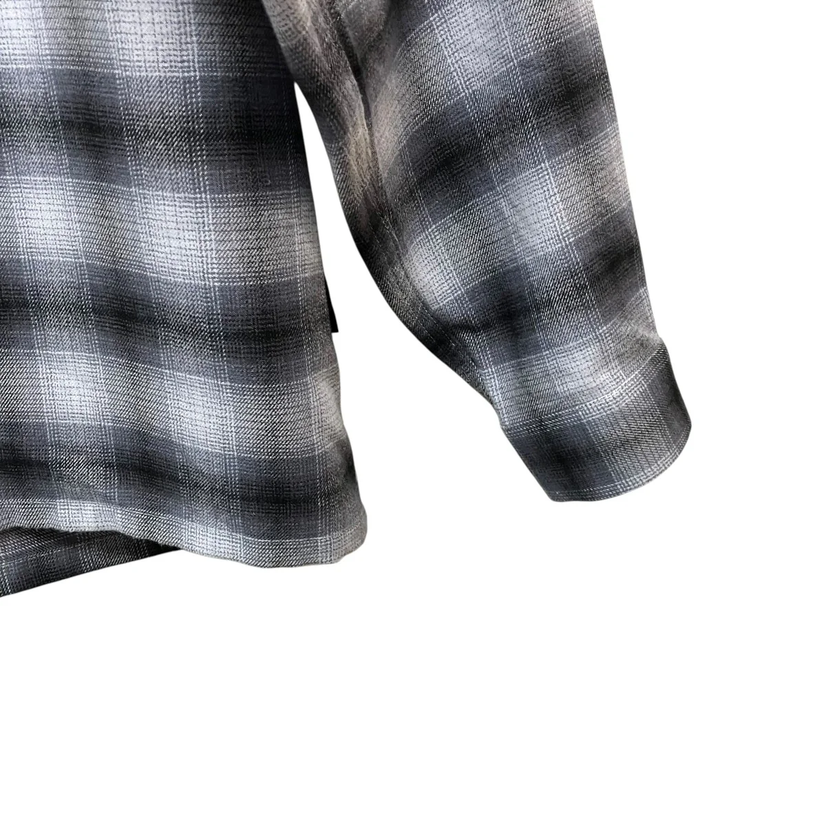 26SSSHADOW PLAID L S RAYON SHIRT]シャドウプレイドレーヨンシャツ - Image 5