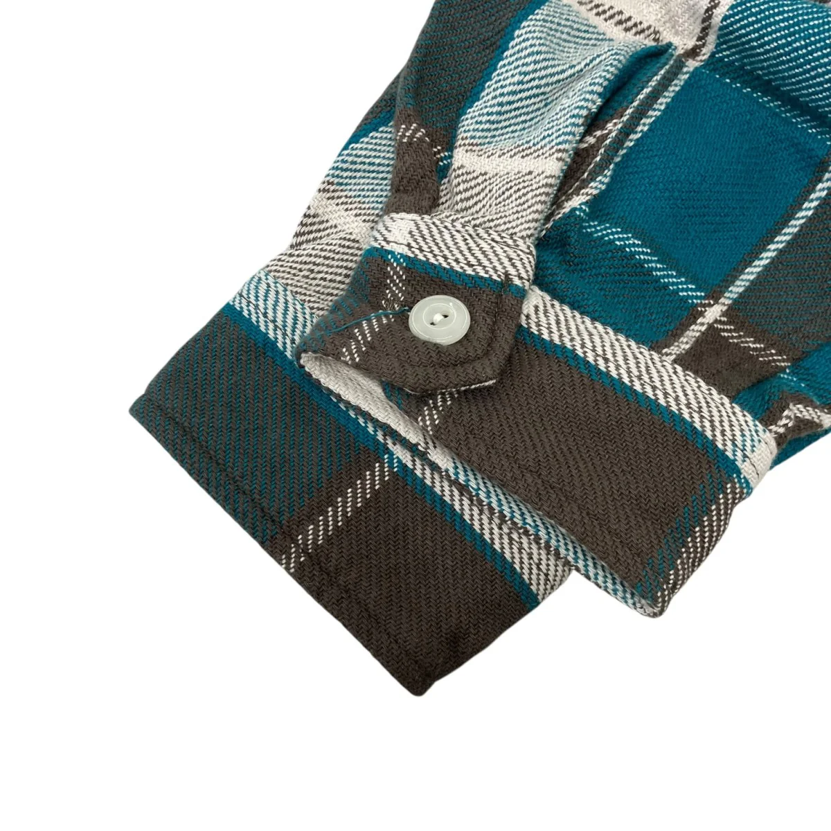26SS参考価格\37，400 VANNING PLAID LS SHIRTコットンフランネルシャツ - Image 7