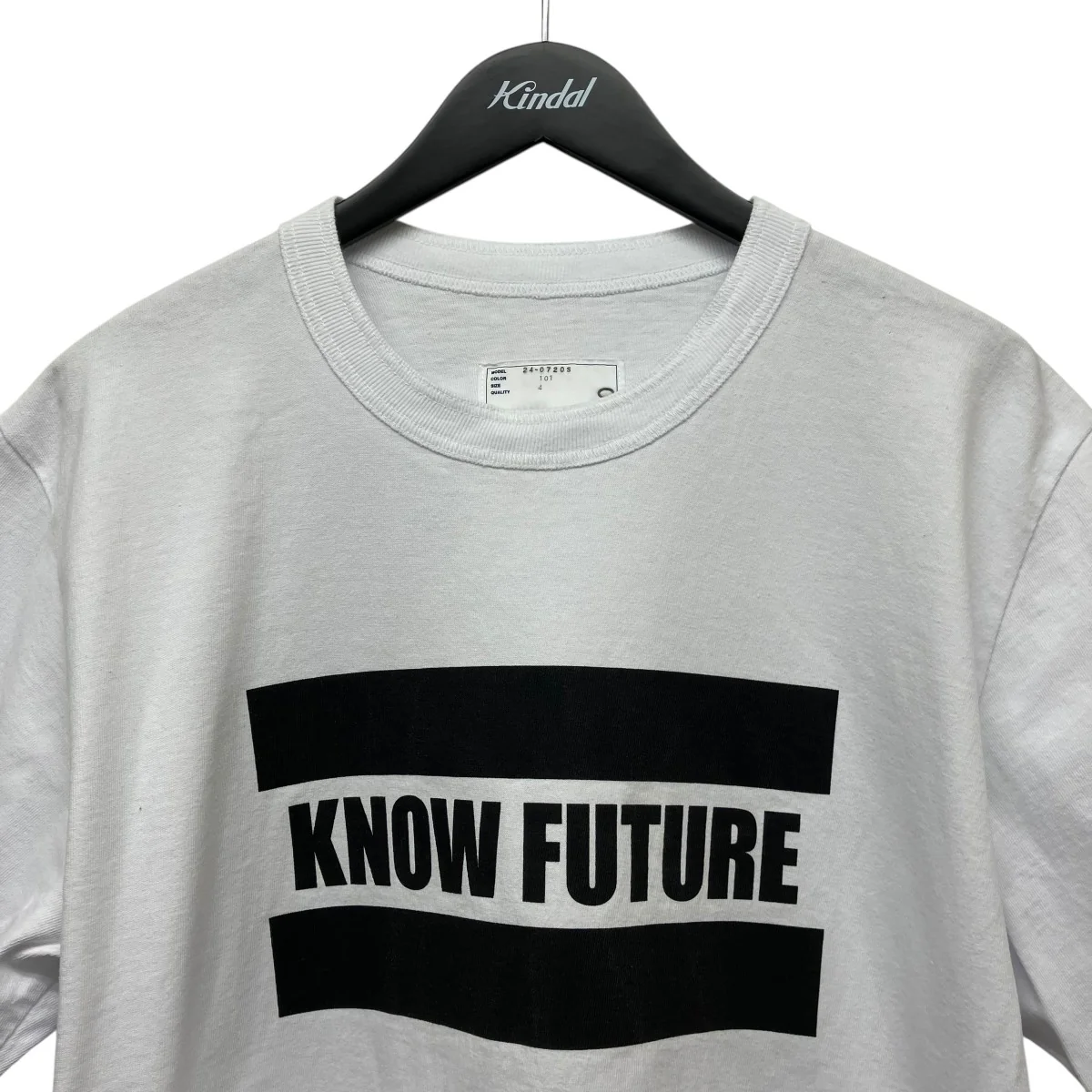 24SS「KNOW FUTURE T-Shirt」プリントTシャツ - Image 3
