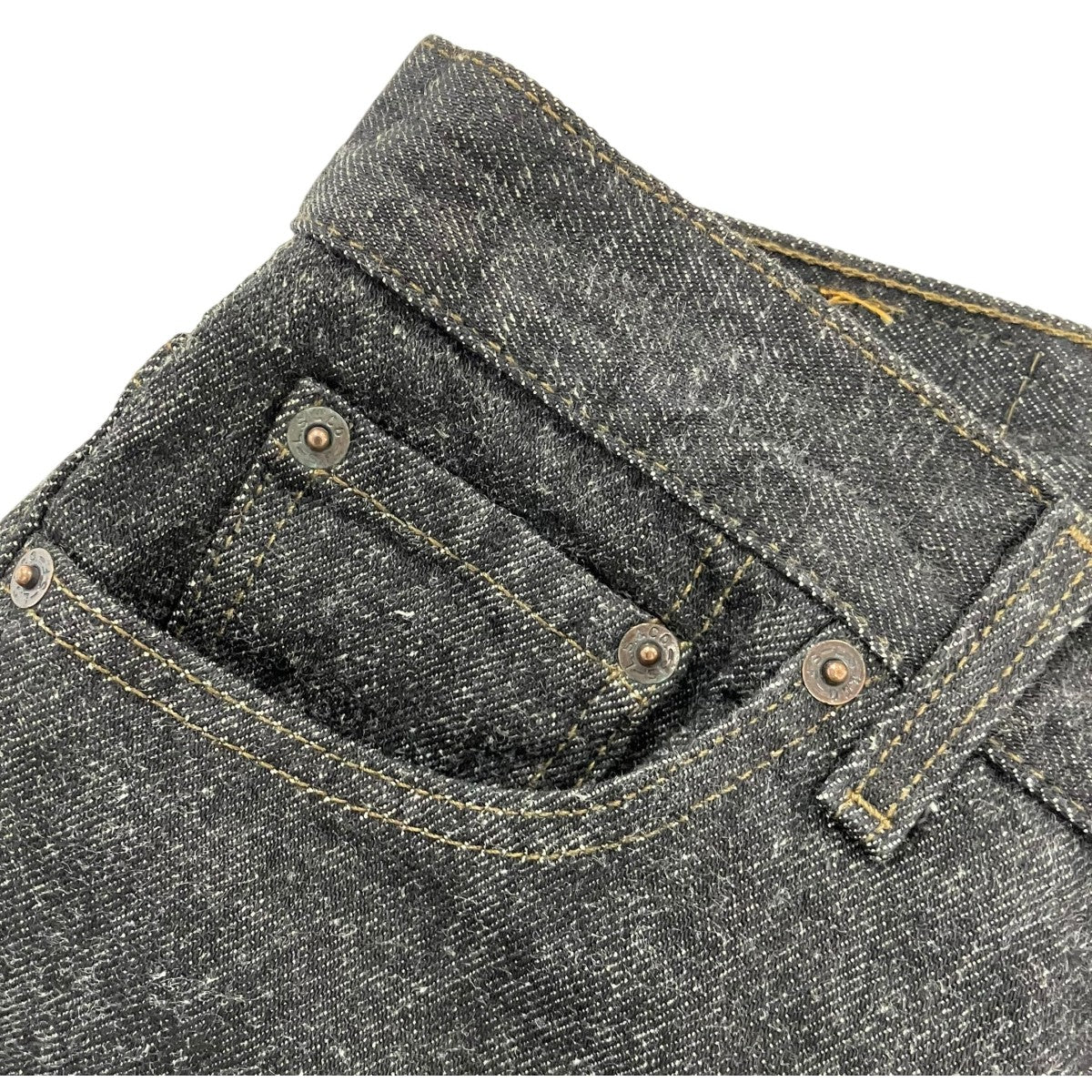 MADE IN USA スモールe ボタン裏刻印“544 先染め501デニムパンツ - Image 3