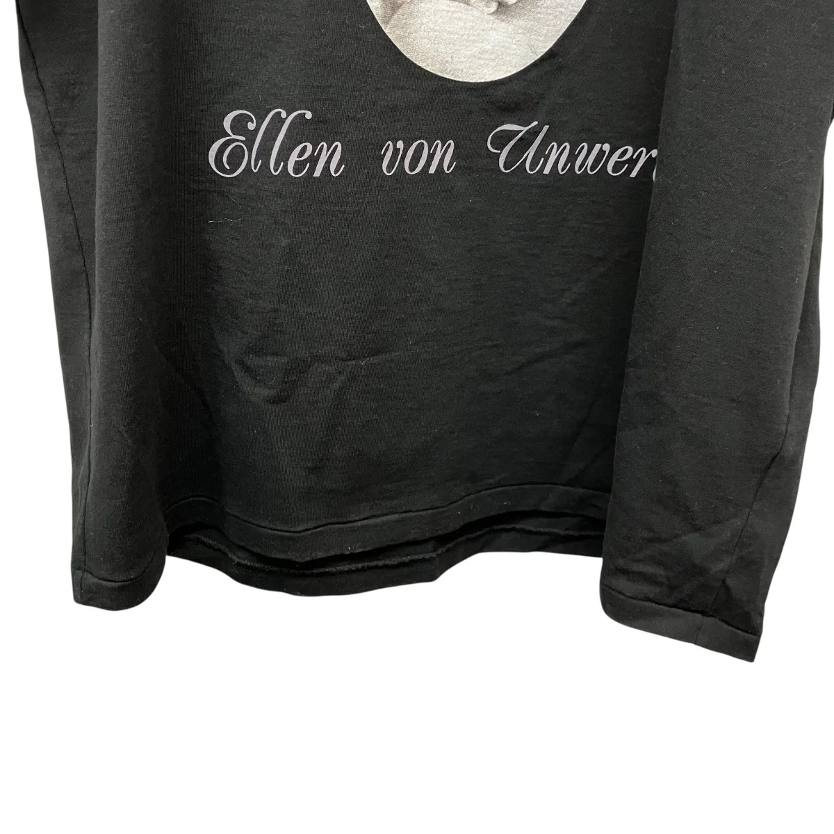 WASHED HEAVY WEIGHT CREW NECK T-SHIRTフォトプリントTシャツ - Image 4