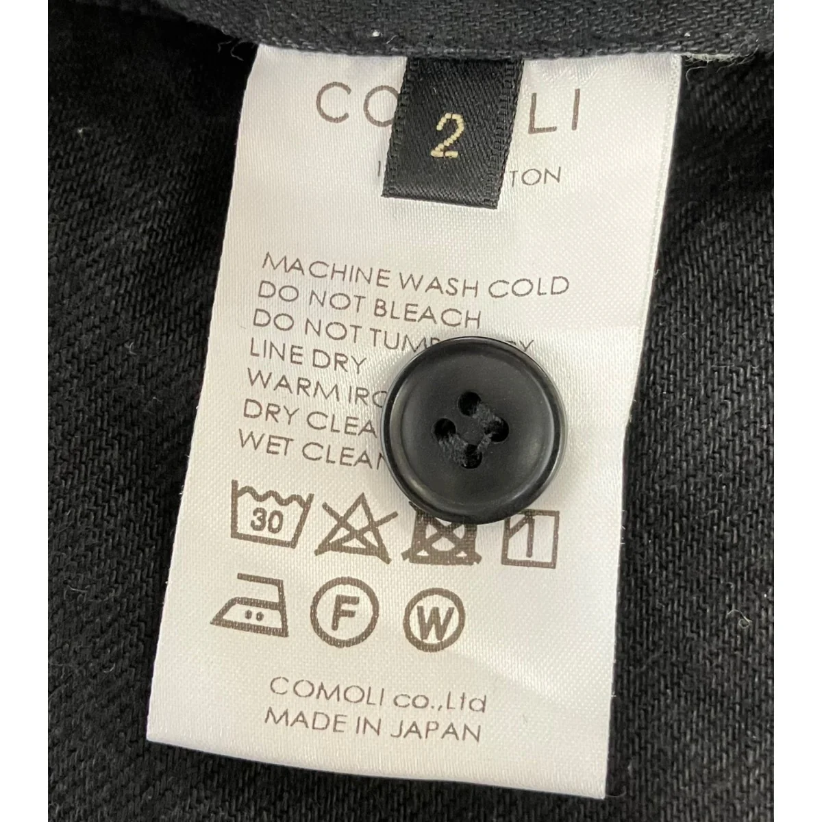 23SS ブラックデニムB．D．Uパンツ - Image 4
