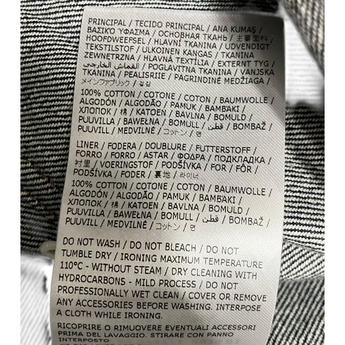 「BLOUSON 95」ローデニムジャケット - Image 7