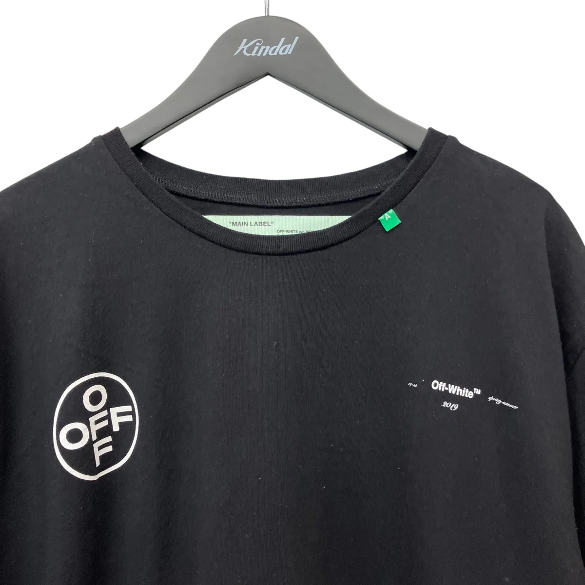 19SSSTENCIL S S OVER TeeプリントTシャツOMA038R1918015 - Image 3