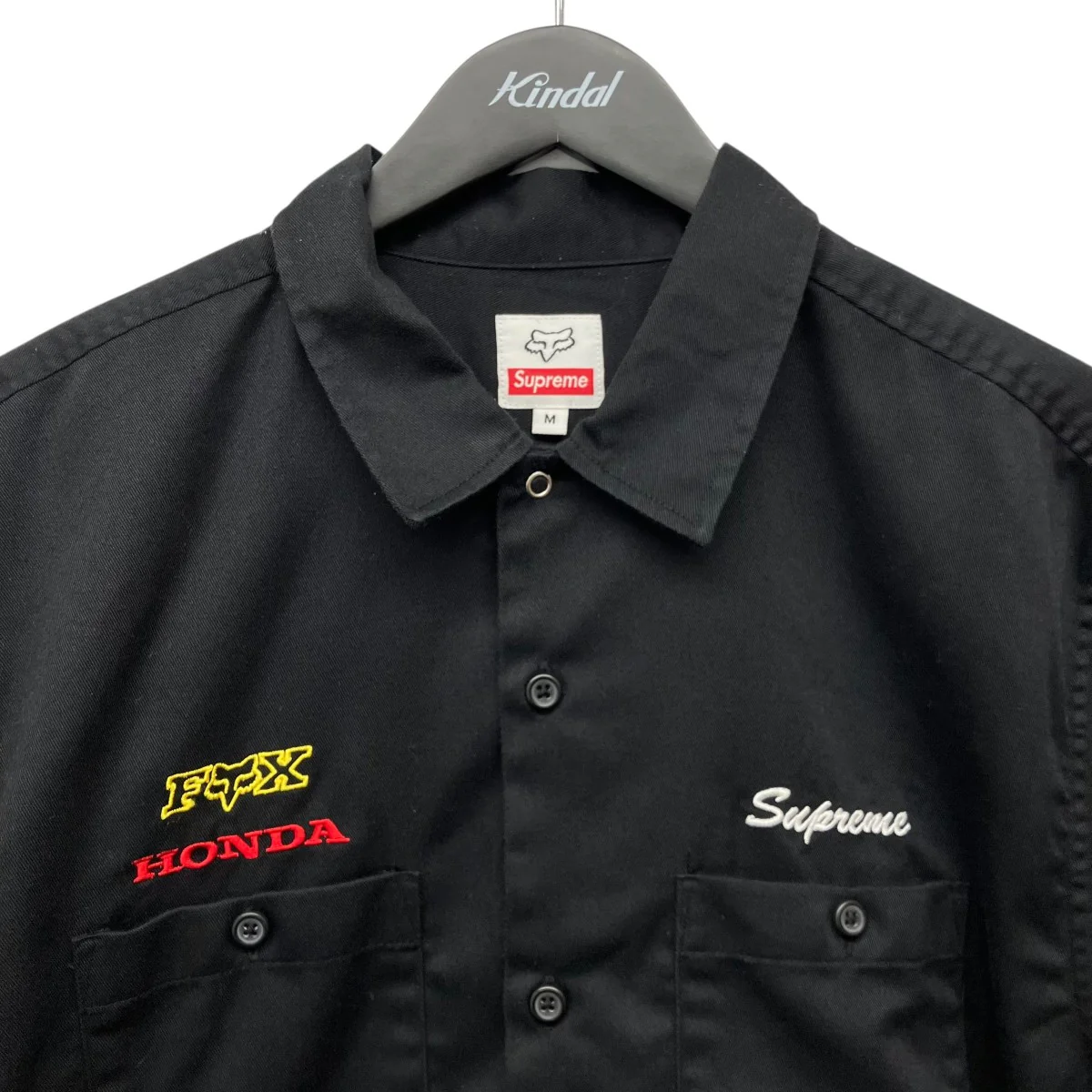 19AWHONDA FOX Racing Work Shirt刺繍ワークシャツ - Image 3