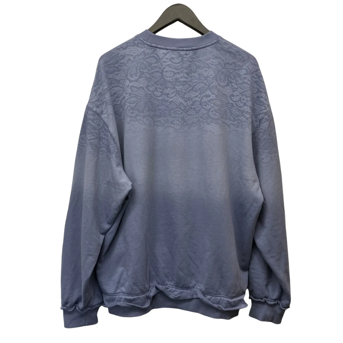 Lace Spray Dye Prime-Over Crew Neck Sweatshirtレースオーバークルーネックスウェット - Image 2