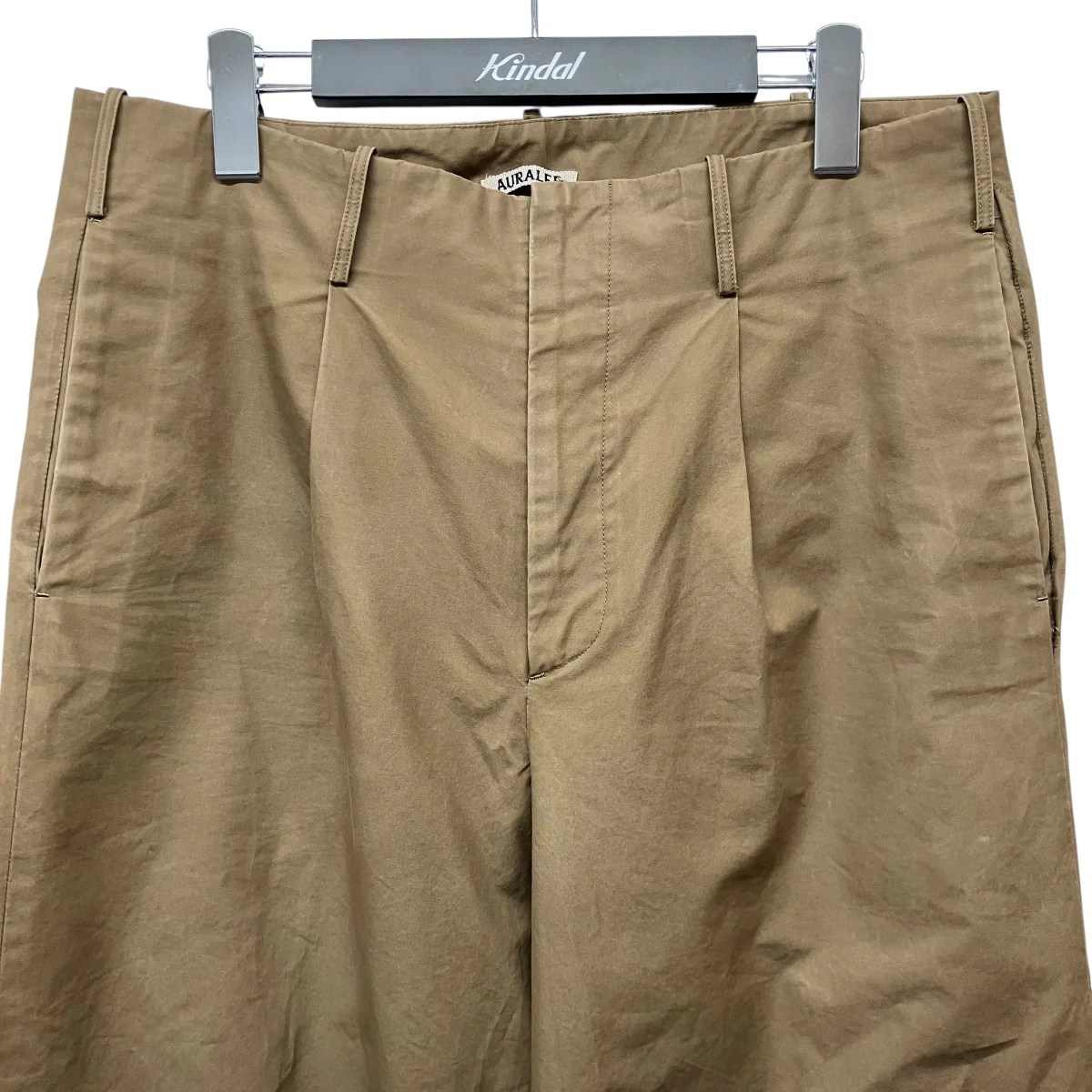 HIGH COUNT CLOTH WIDE PANTSトルファンコットンワイドパンツA7AP02BT - Image 3