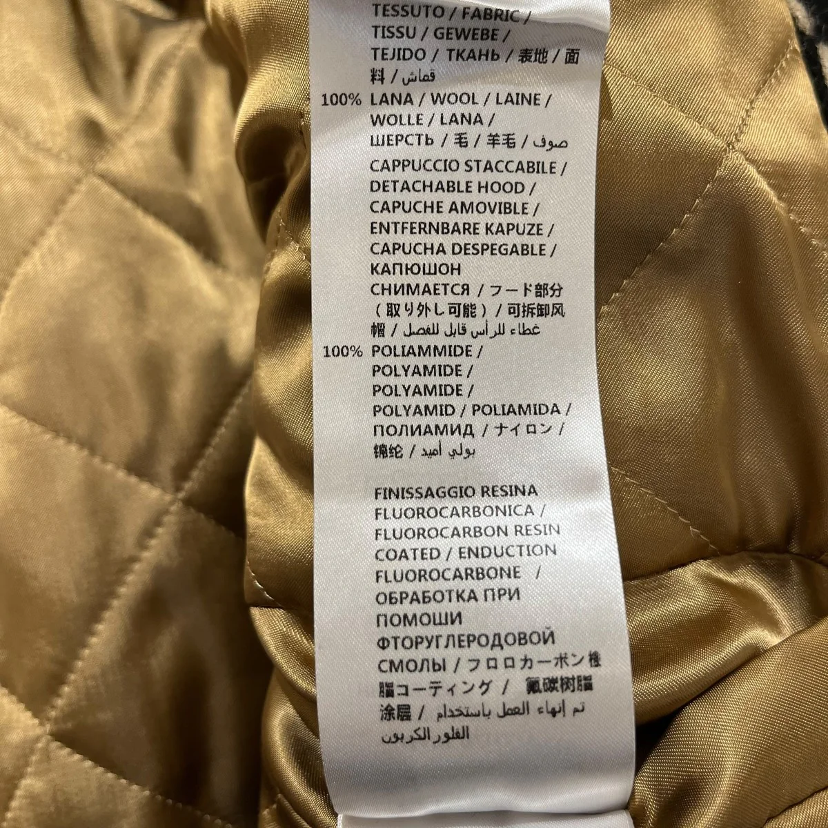 ジップジャケット546330 19AW Macro GG diamond wool jacket - Image 6