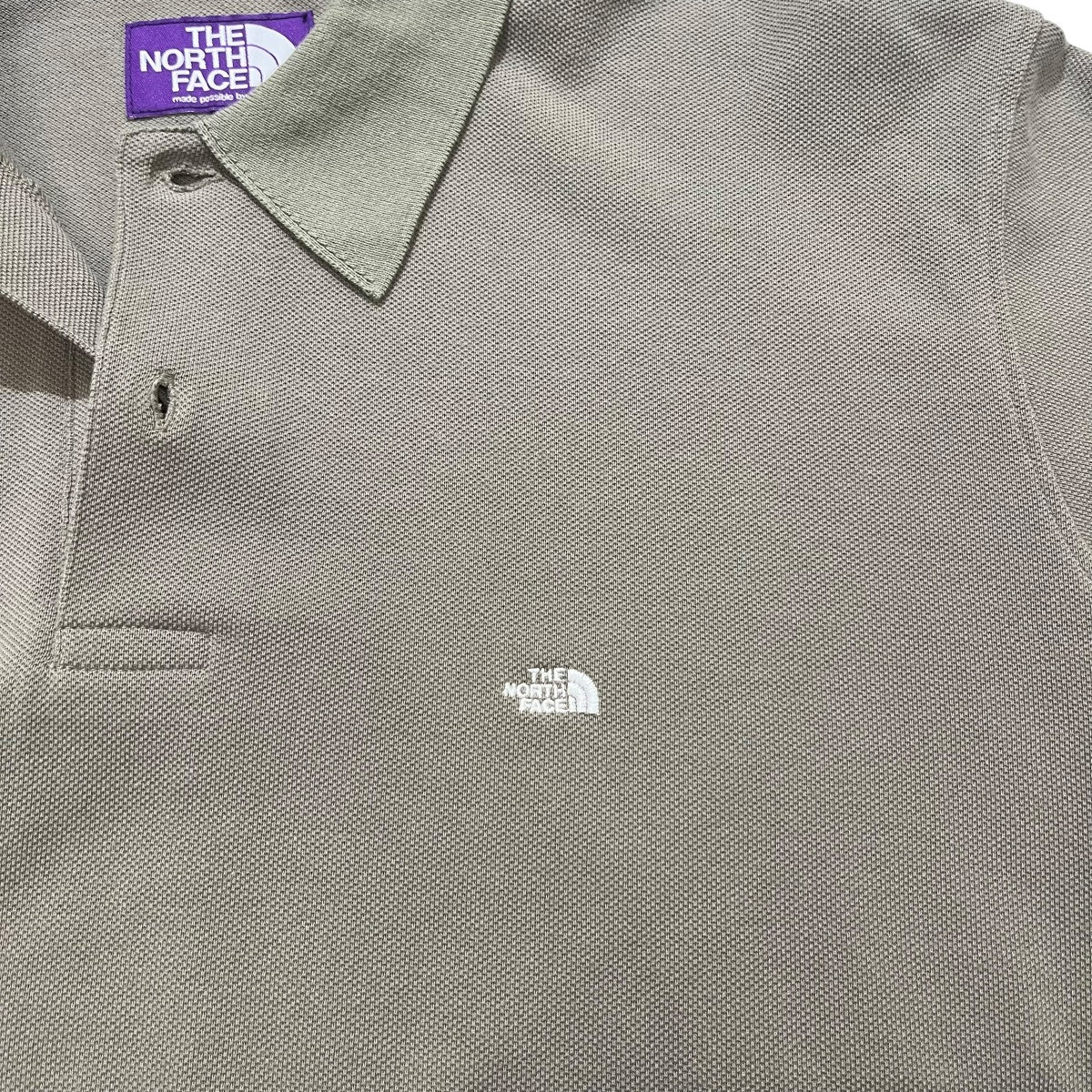 Moss Stitch Field Big PoloポロシャツN25SH132 - Image 4