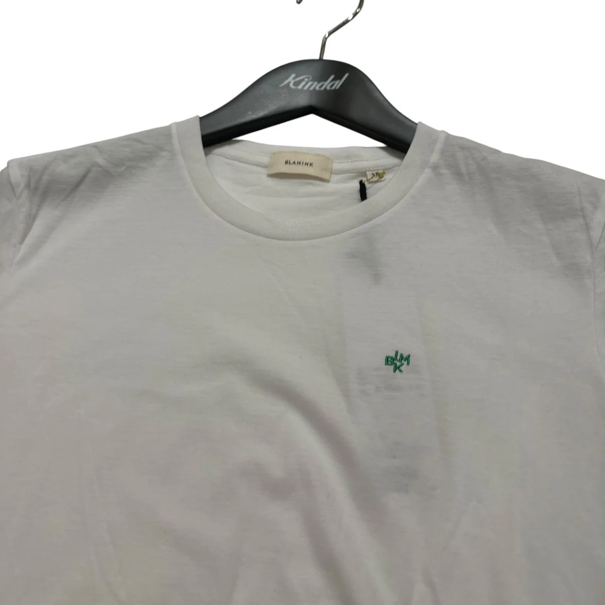 ワンポイントロゴ刺繍半袖Tシャツ7917-2-220066 - Image 3