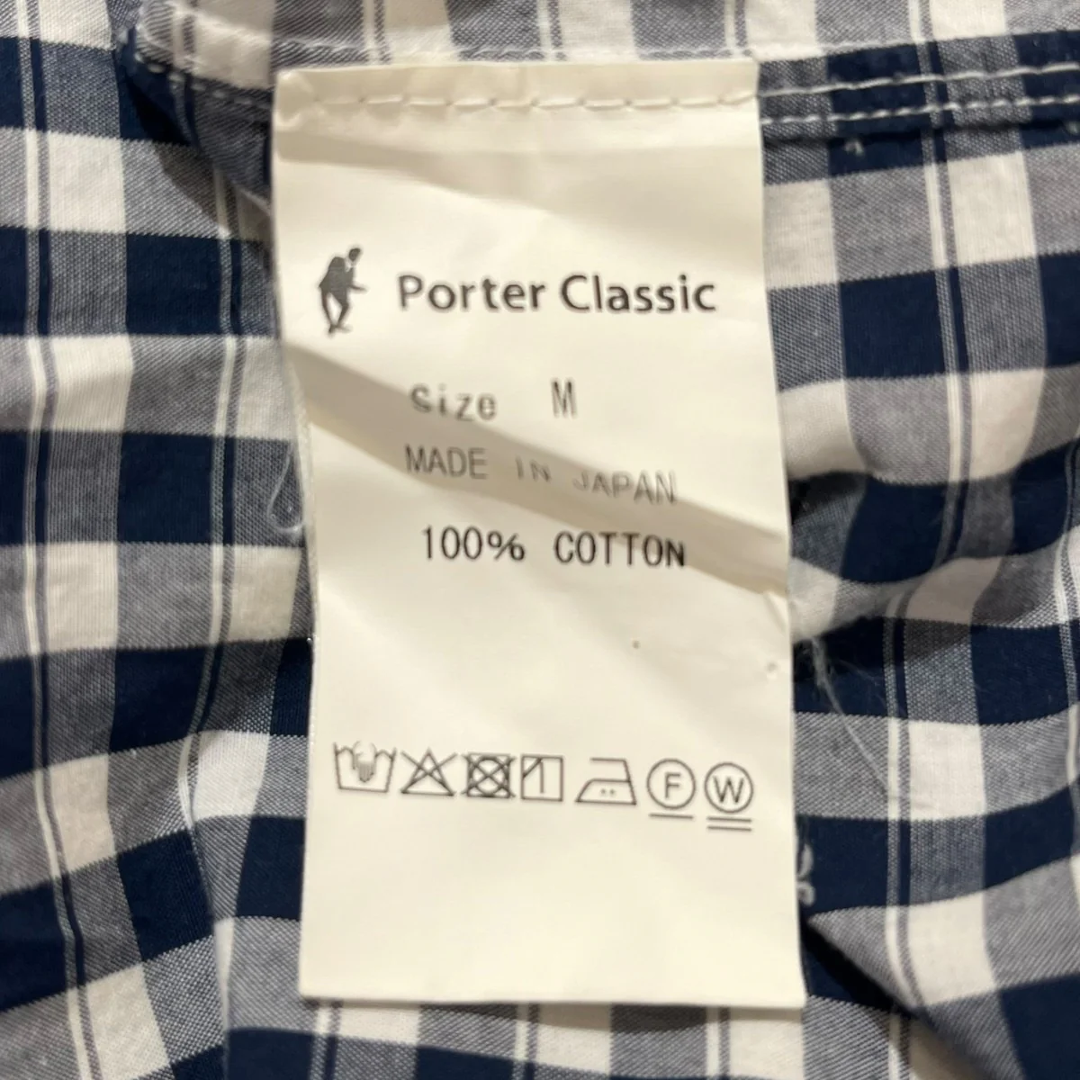 Roll Up Gingham Check Shirtチェック長袖シャツ - Image 6