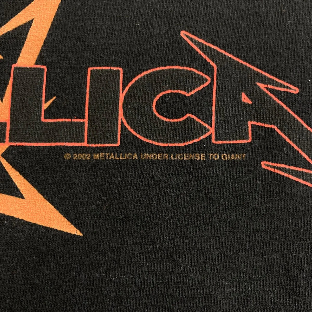00s METALLICA忍者　Tシャツ - Image 8