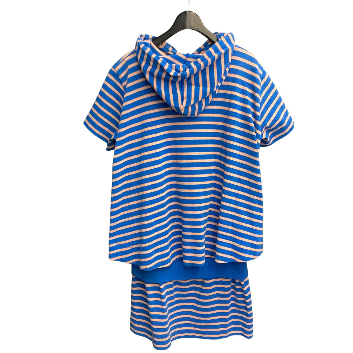 STRIPED HOODIE DRESS半袖フーディー18 03698 - Image 2