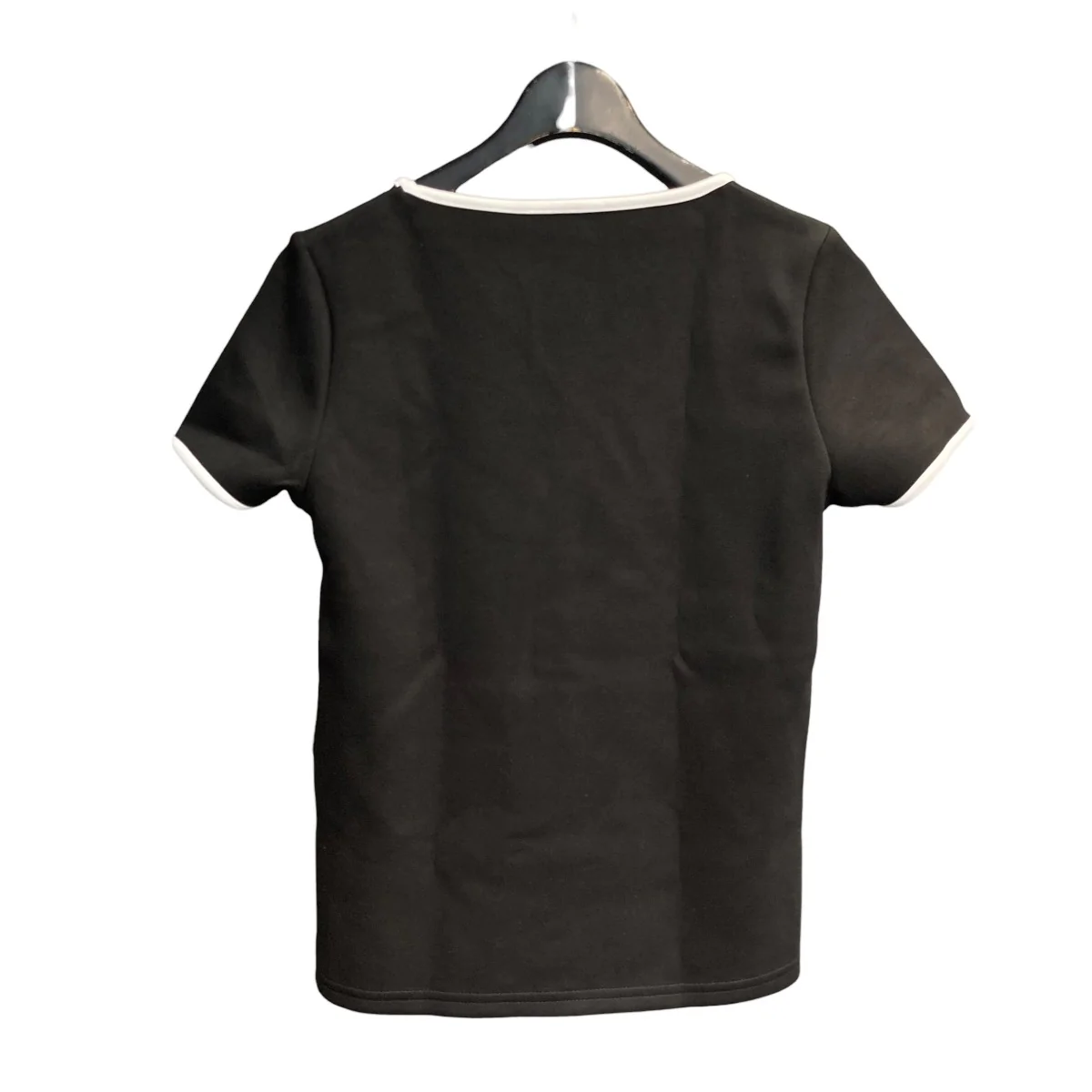 eimyモチーフロゴパイピングTシャツリンガーTシャツ1124212467 0 - Image 2