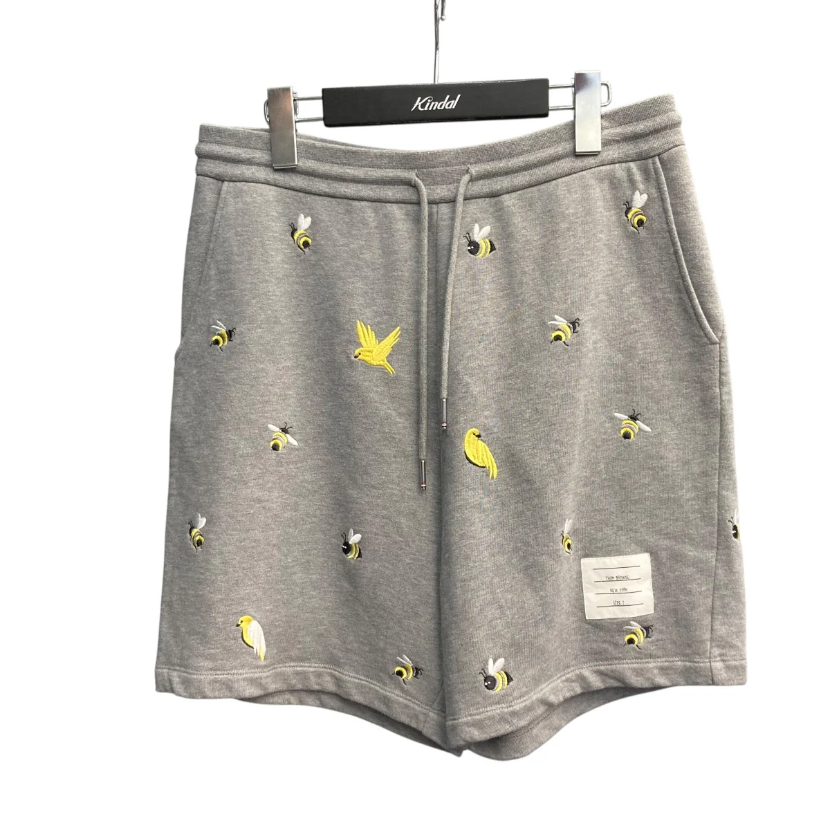 Bird and Bee Embroidered ShortsハーフパンツMJQ162E-06931-035