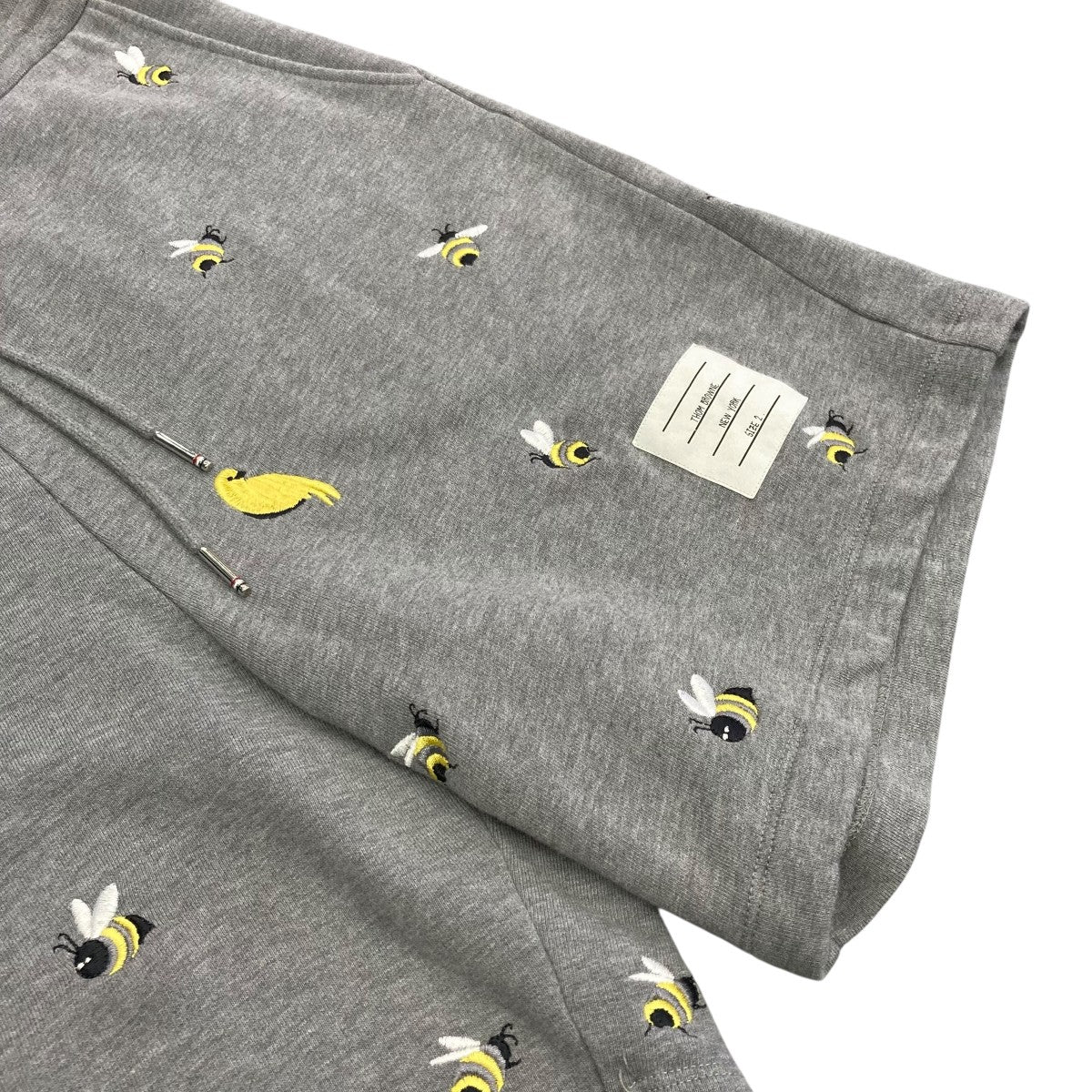 Bird and Bee Embroidered ShortsハーフパンツMJQ162E-06931-035 - Image 4