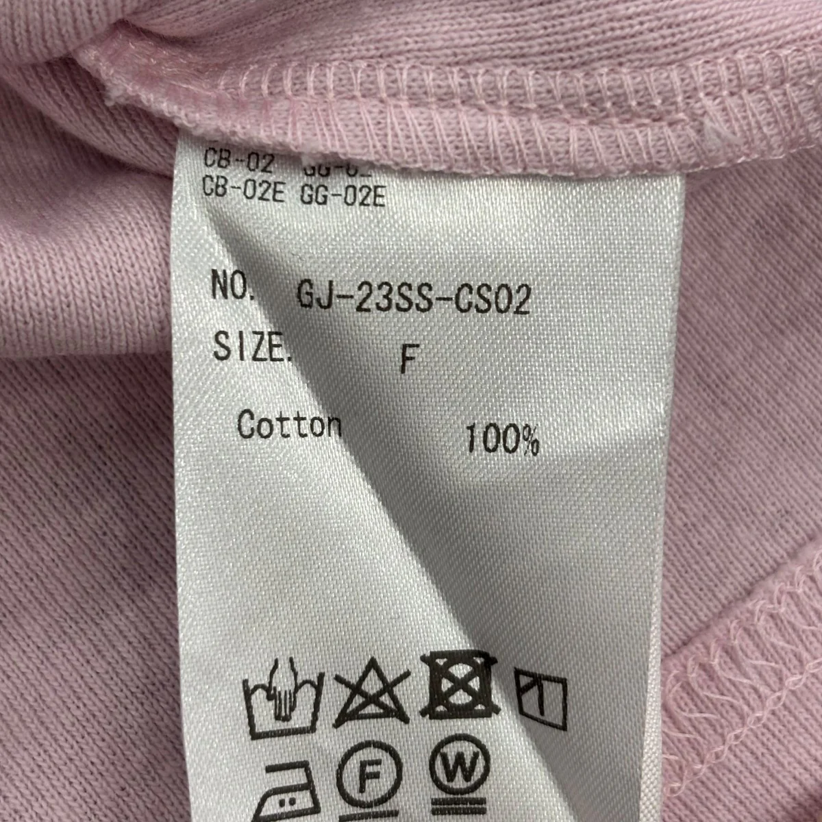 半袖TシャツGJ-23SS-CS02 - Image 6
