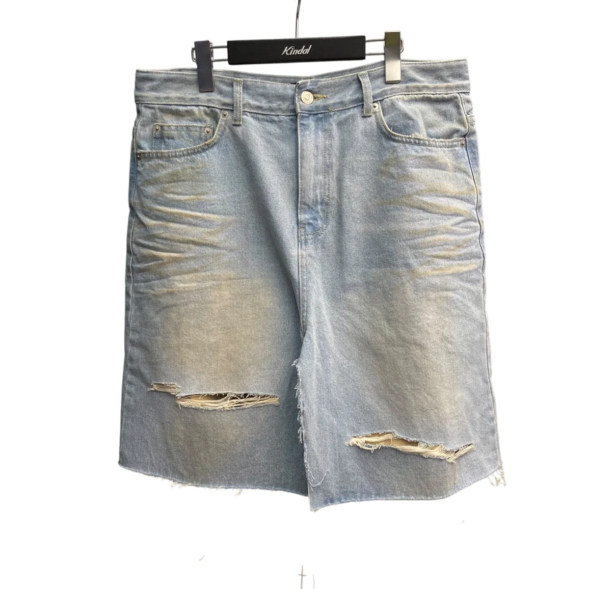 LAYERED SKIRT SHORTSデニムパンツ
