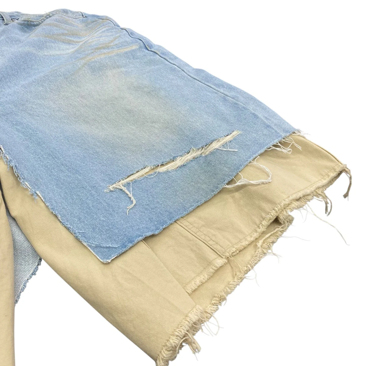 LAYERED SKIRT SHORTSデニムパンツ - Image 5