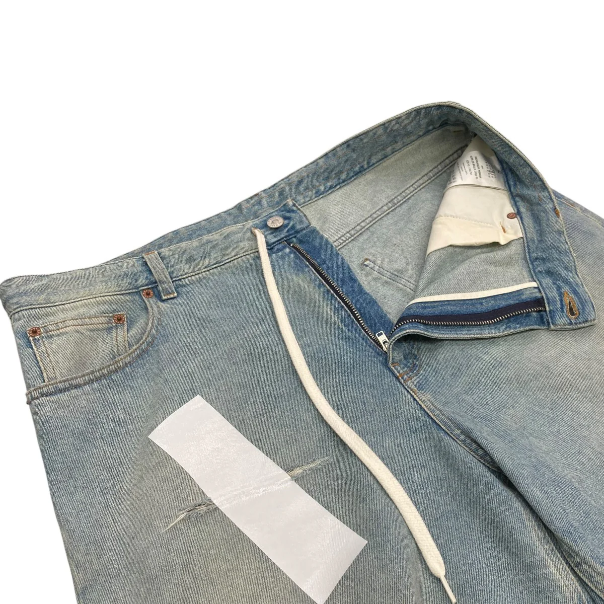 25SSTAPED DENIM SHORTSデニムパンツS52MU0126 - Image 3