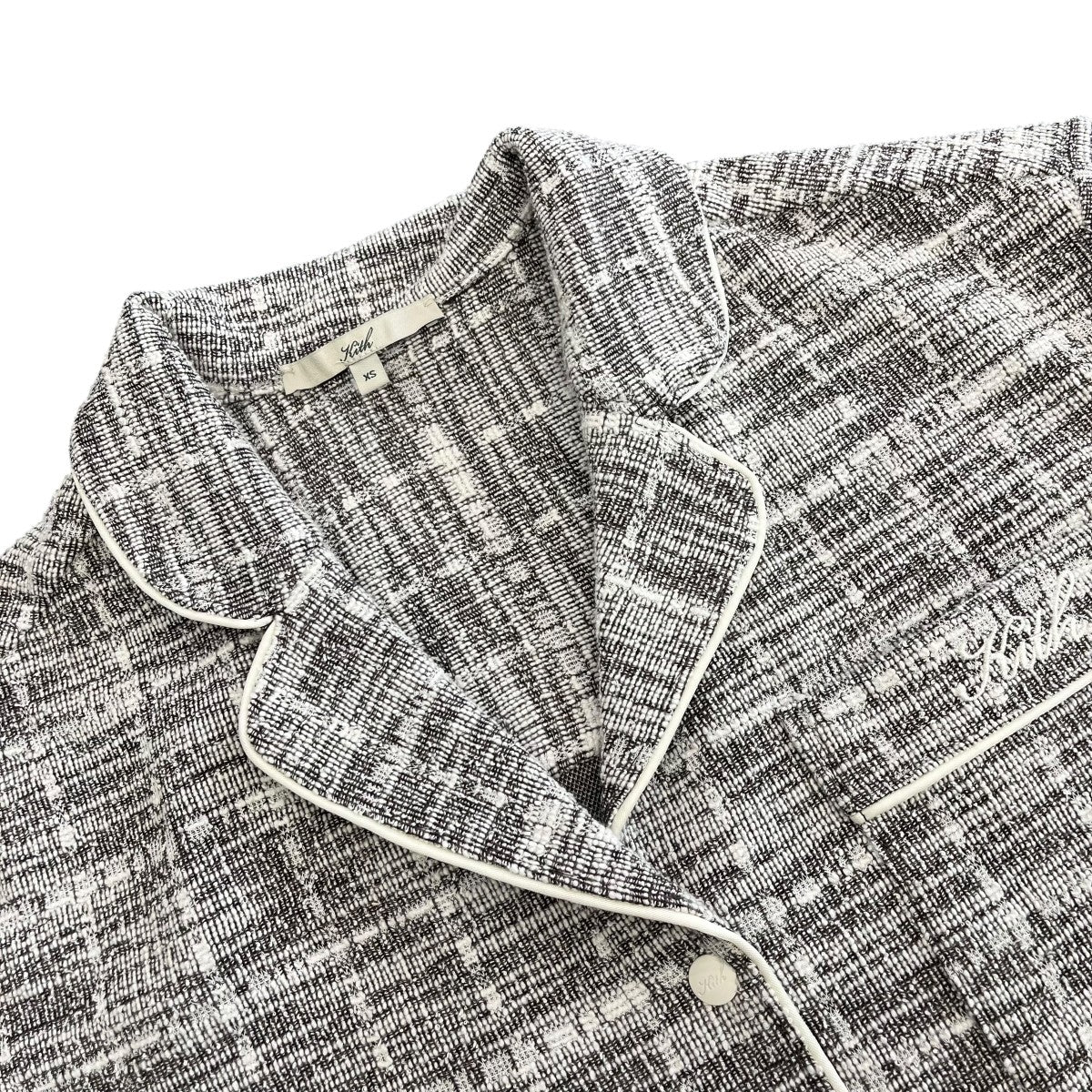 25SSTweed Camp Shirt半袖シャツ25051061000120 - Image 3
