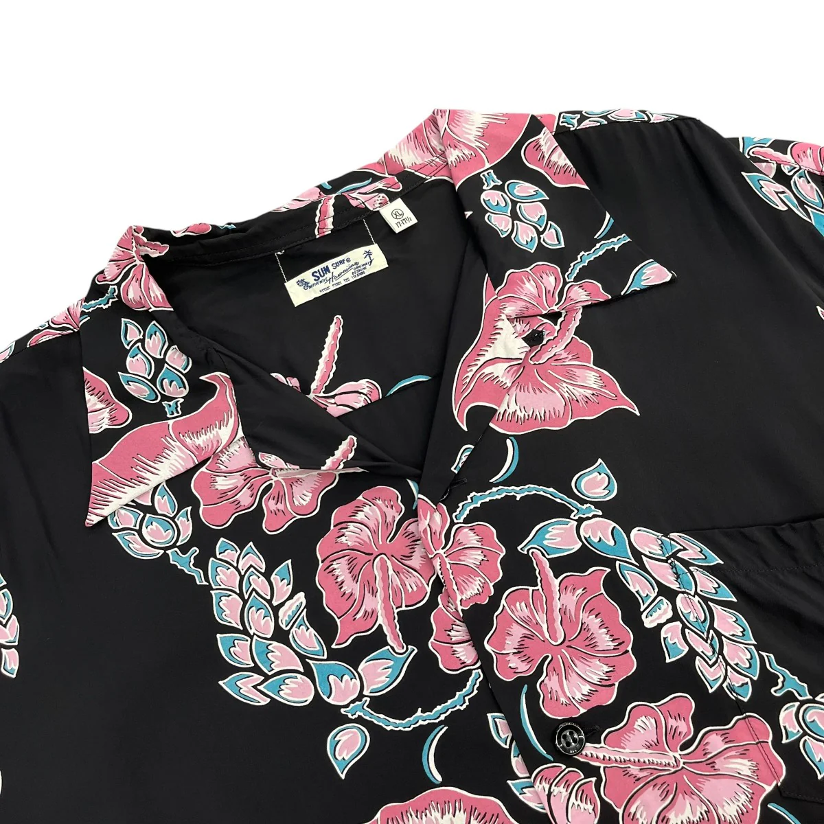 RAYON HAWAIIAN SHIRT “ISLAND FLOWER CHAIN”アロハシャツSS39425 - Image 3