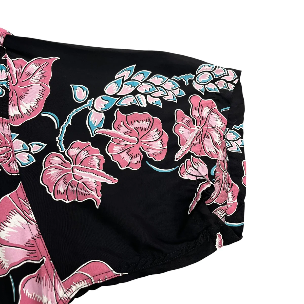 RAYON HAWAIIAN SHIRT “ISLAND FLOWER CHAIN”アロハシャツSS39425 - Image 4