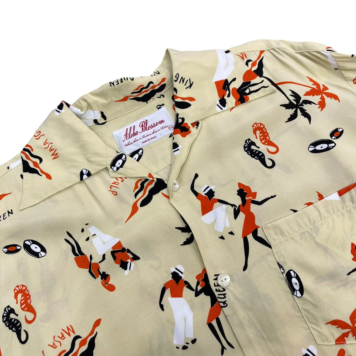 KING ＆ QUEEN SHORT SLEEVEアロハシャツ - Image 3