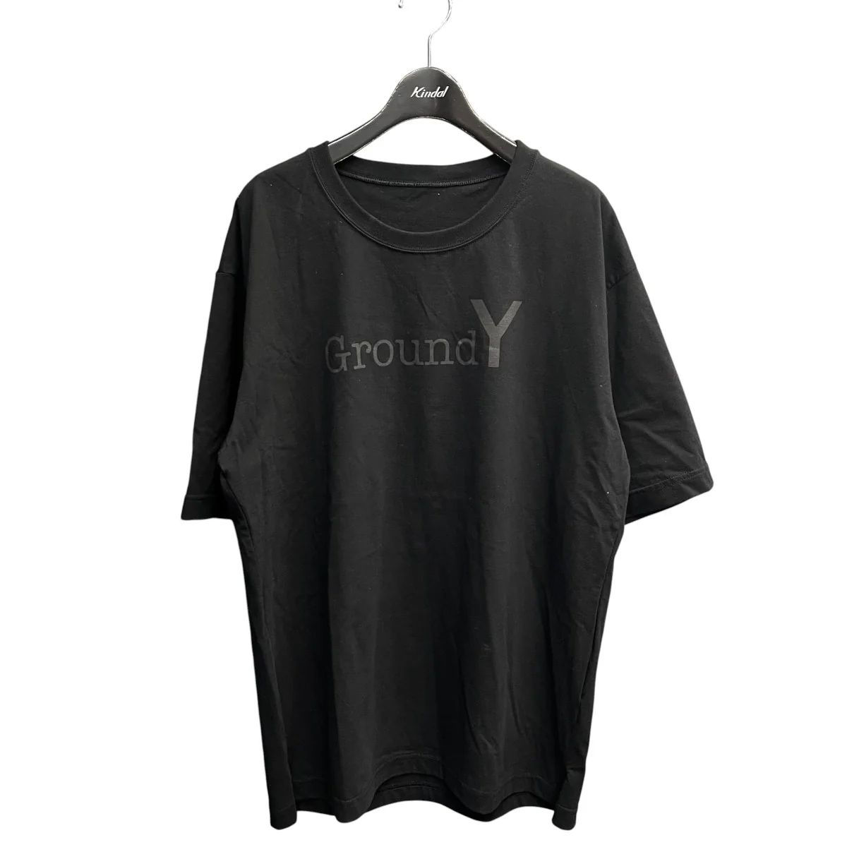 BLACK Ground Y LOGO GRAPHIC PRINT STANDARD T-SHIRTTシャツGO-T63-041