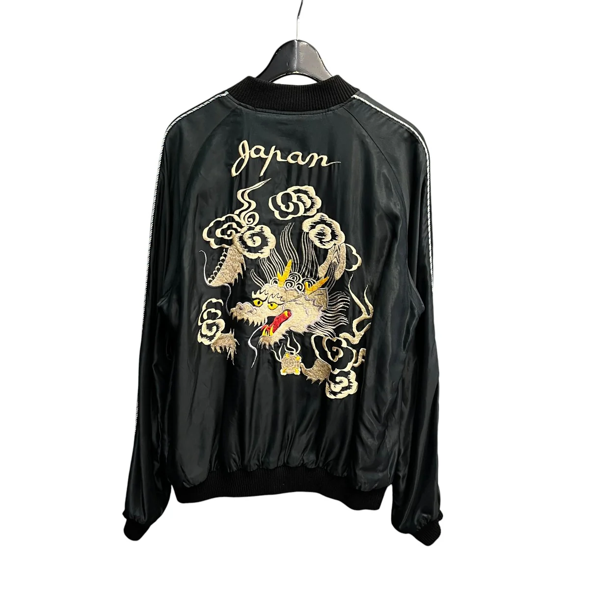 Early 1950s Style Acetate Souvenir Jacket “WHITE DRAGON” × “LANDSCAPE”リバーシブルスカジャンTT15390 - Image 2